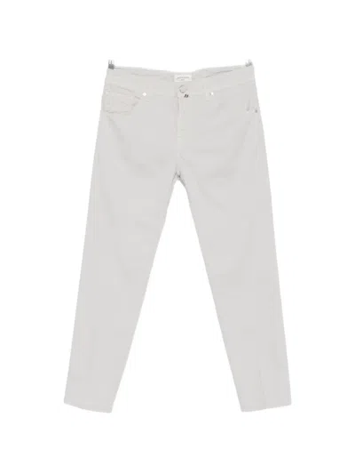 Jacob Cohen Regular Trousers In Gray