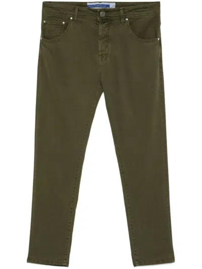 JACOB COHEN `SCOTT` 5-POCKET SLIM FIT JEANS