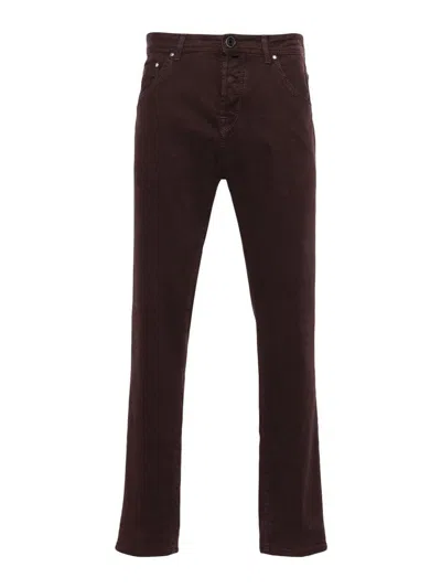 JACOB COHEN `SCOTT` 5-POCKET SLIM FIT JEANS