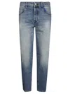Jacob Cohen Scott Cinque Tasche Slim Crop In Blue