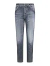 Jacob Cohen Scott Crop Slim Fit Jeans In Black