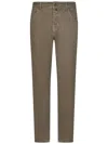 Jacob Cohen Men's Eco-friendly Stretch Denim Jeans In Beige
