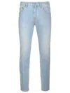 Jacob Cohen Light Blue Slim Jeans