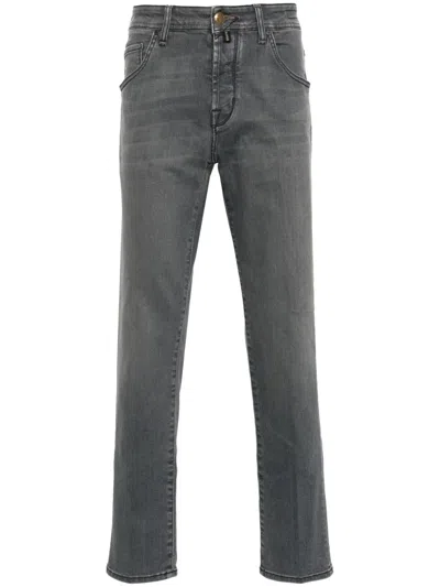 Jacob Cohen Scott Mid-rise Slim-fit Jeans In Zzju0872