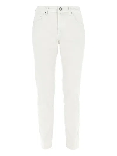 Jacob Cohen Scott Pockets Trousers In White