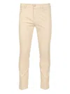 Jacob Cohen Scott Slim Fit Carrot Trousers In Neutral