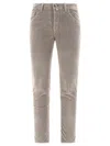Jacob Cohen Mini Check-print Skinny Trousers In Green