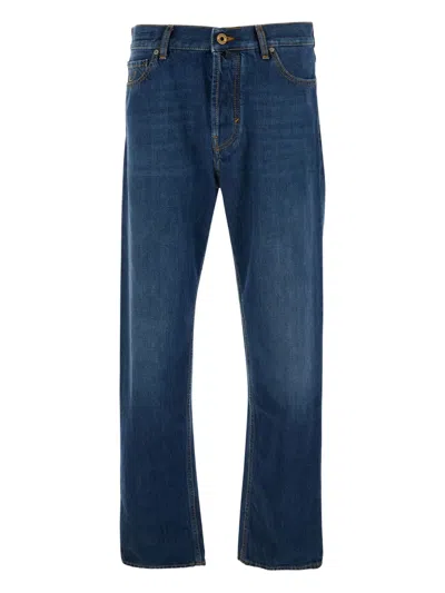 JACOB COHEN SEAN EMBROIDERED-POCKET JEANS