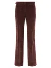 Jacob Cohen Selena Trousers Brown In Brown