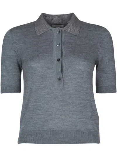 JACOB COHEN SHORT-SLEEVE POLO TOP