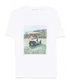 Jacob Cohen Golf-inspired White Cotton T-shirt In White
