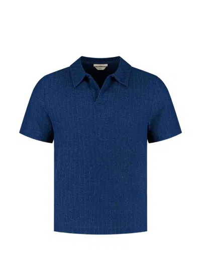 Jacob Cohen Short-sleeve Polo Shirt In Blue