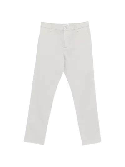 Jacob Cohen Cotton Blend Chino Trousers In Neutral