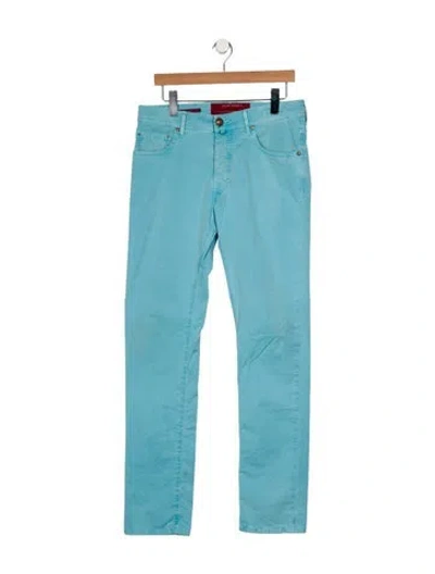Pre-owned Jacob Cohen Skinny Jeans In Blue