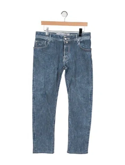 Pre-owned Jacob Cohen Skinny Jeans In Blue