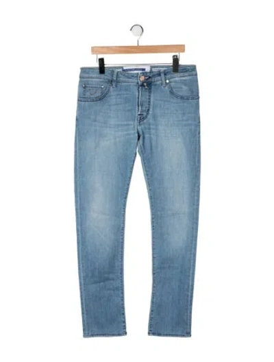Pre-owned Jacob Cohen Skinny Jeans In Blue