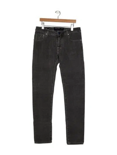 Pre-owned Jacob Cohen Skinny Jeans In Gray