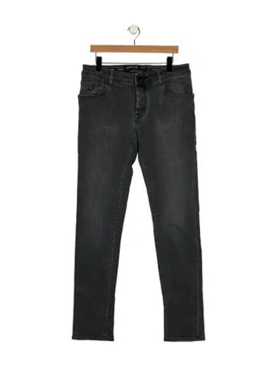 Pre-owned Jacob Cohen Skinny Jeans In Gray