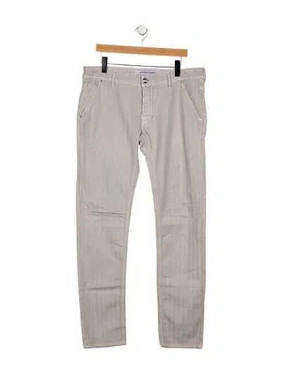 Pre-owned Jacob Cohen Skinny Jeans In Gray