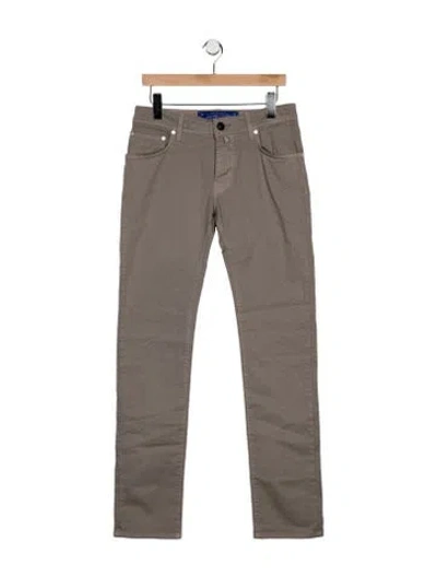 Pre-owned Jacob Cohen Skinny Jeans W/ Tags In Gray