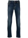 Jacob Cohen Blue Cotton Jeans & Pant In Blue