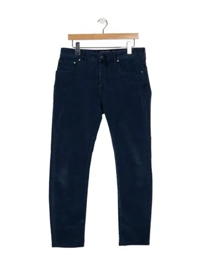 Pre-owned Jacob Cohen Skinny Leg Pants In Blue