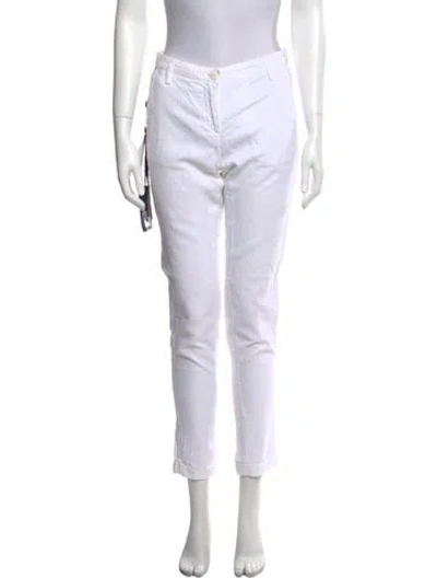 Pre-owned Jacob Cohen Skinny Leg Pants W/ Tags In White