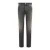 Jacob Cohen Sleek Gray Stretch Cotton Regular Fit Jeans
