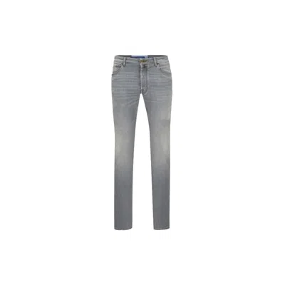 Jacob Cohen Sleek Slim Fit Grey Denim In Grey