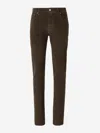 Jacob Cohen `nick` 5-pocket Slim Fit Jeans In Brown