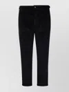 Jacob Cohen Crop Slim Single Pence Henry Pant In Black