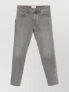 Jacob Cohen Men Slim Cropped Denim Jeans In Gray