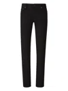 Jacob Cohen Bard Logo Patch Slim-fit Jeans In Black