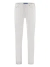 Jacob Cohen Slim-cut Jeans In White