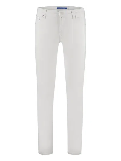 Jacob Cohen Slim-cut Jeans In White