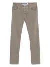 Jacob Cohen Jeans With Belt Loops In Brown