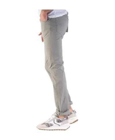 Jacob Cohen Slim-cut Trousers In Gray
