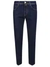 Jacob Cohen Slim-fit Blue Denim Jeans With Tailored Silhouette In Blue