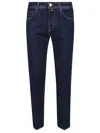 Jacob Cohen Slim-fit Blue Denim Jeans With Tailored Silhouette In Blue