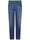 Jacob Cohen Slim-fit Blue Jeans With Classic Five-pocket Design In Blue