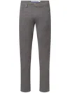 Jacob Cohen Slim-fit Chinos In Grey