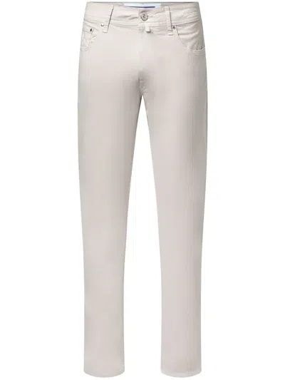 Jacob Cohen Slim-fit Chinos In Neutrals