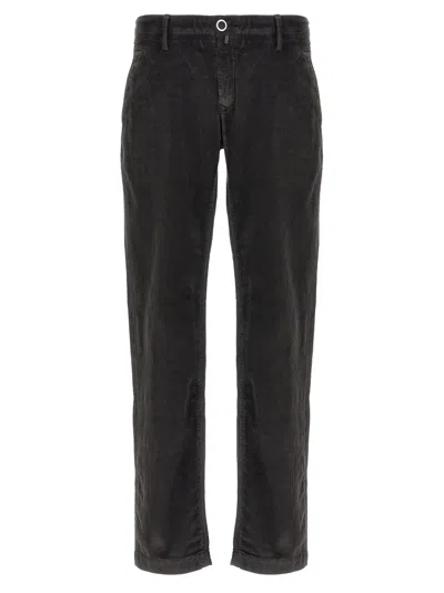 JACOB COHEN SLIM-FIT CORDUROY PANTS WITH MEDIUM WAIST