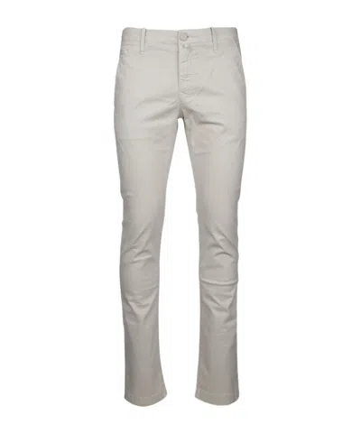 Jacob Cohen Slim-fit Cotton Chinos In Gray