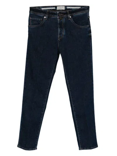 JACOB COHEN JACOB COHEN SLIM FIT CROPPED DENIM JEANS