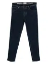 Jacob Cohen Men Slim Fit Cropped Denim Jeans In Blue