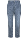JACOB COHEN SLIM FIT CROPPED TROUSERS