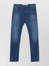 Jacob Cohen Skinny Stretch Cotton Long Jeans