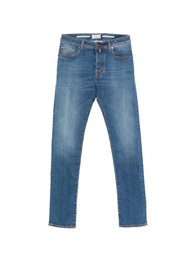 Jacob Cohen Slim Fit Denim Jeans In Blue