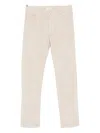 Jacob Cohen Tailored Corduroy Five-pocket Trousers In Neutral